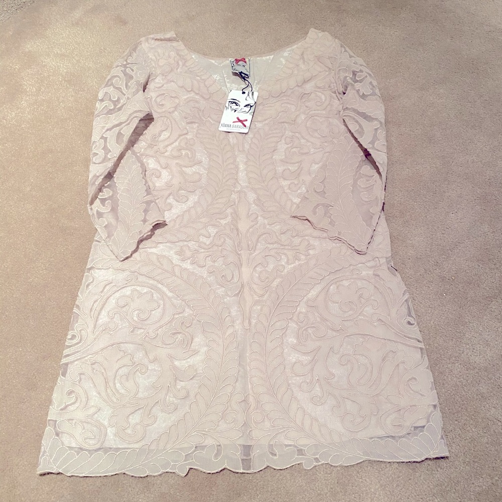 Yoana Baraschi Lace Tunic Dress